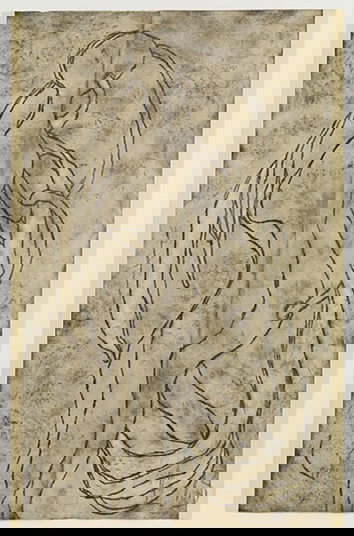 abstract drawing of a figure