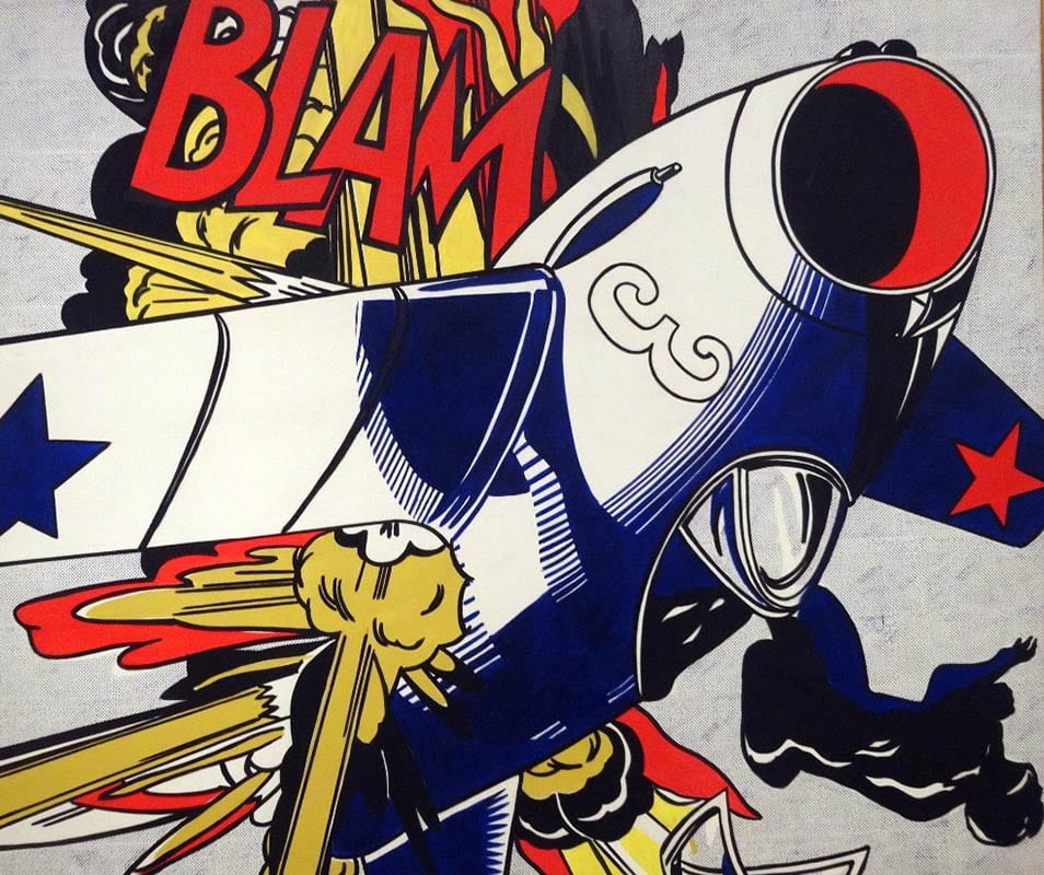 Roy Lichtenstein, Blam, 1962