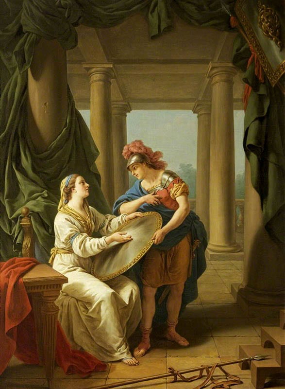 Spartan Mother and Son, Louis-Jean-François Lagrenée, 1771