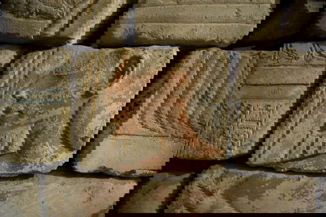 Talatat blocks showing Akhenaten