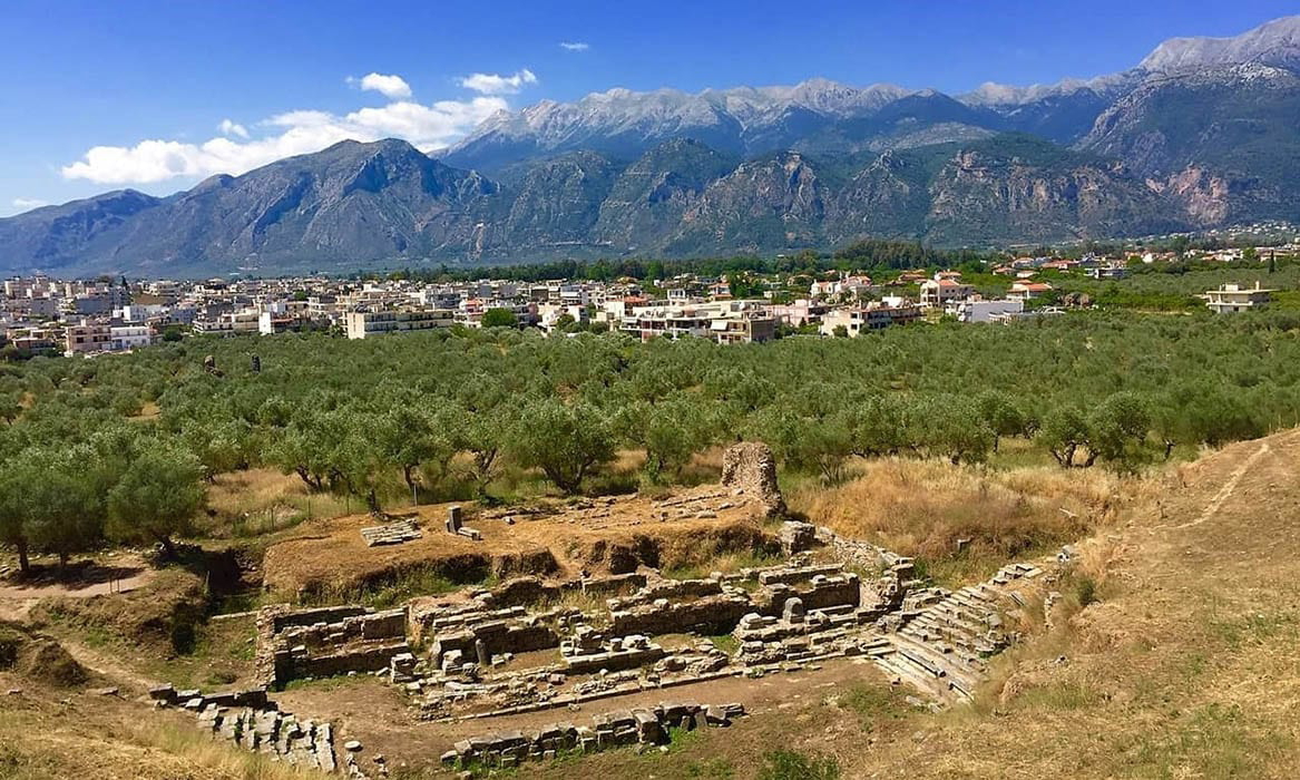 The theatre of Sparta today