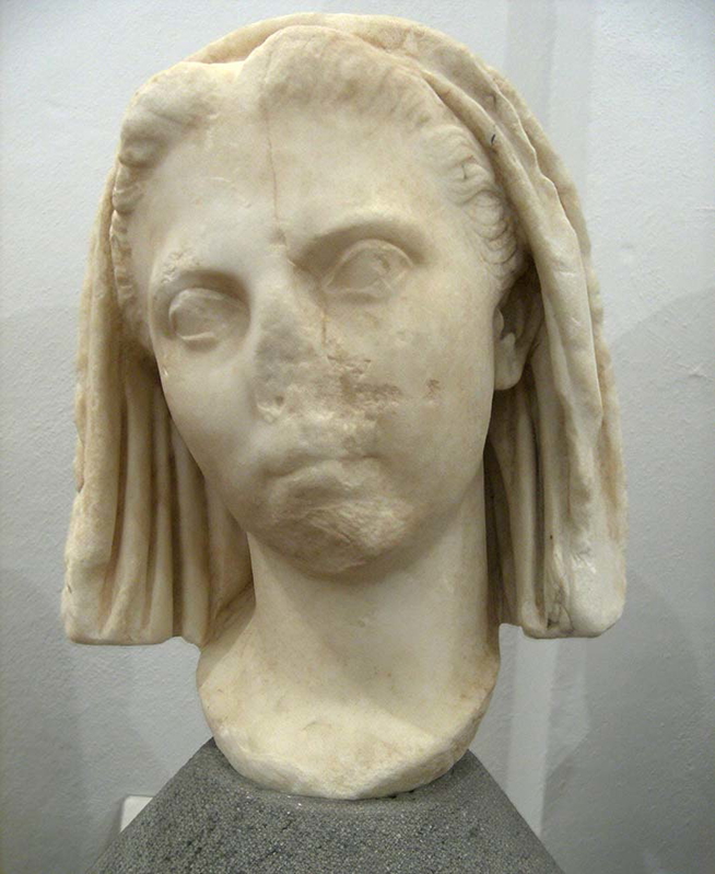 Vipsania Agrippina Grosseto, Roman sculpture
