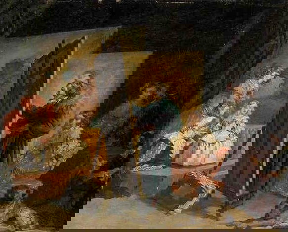 eugenio-lucas-velázquez-velazquez-pintando-meninas-painting