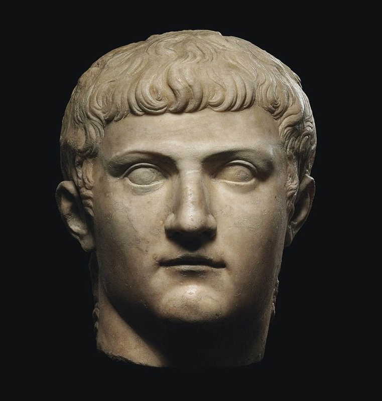 Marble portrait of Germanicus