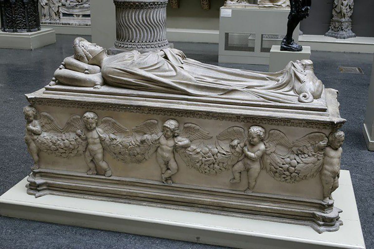 cast of the tomb of ilaria del carretto