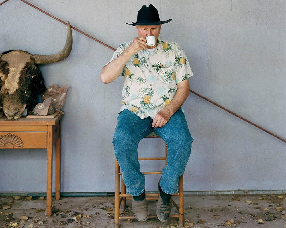 bruce nauman portrait new mexico