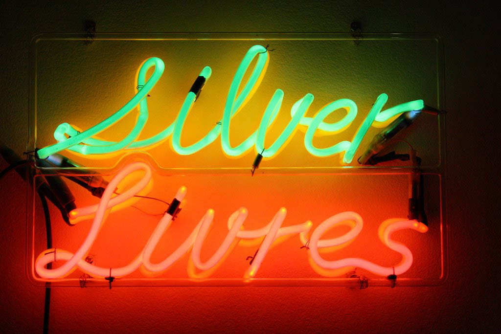 silver livres bruce nauman
