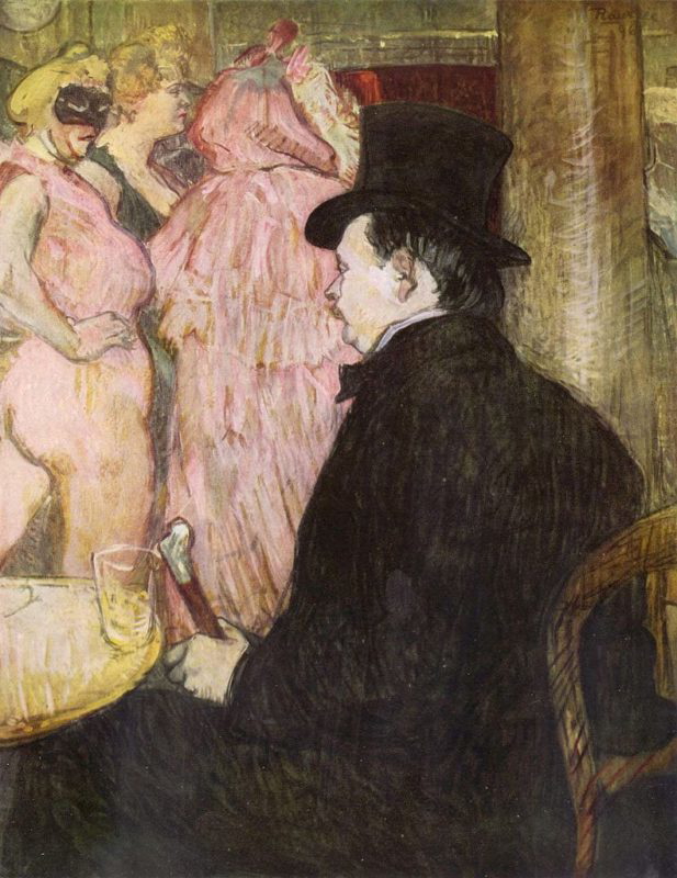 Maxime Dethomas at the Ball of the Opera painting