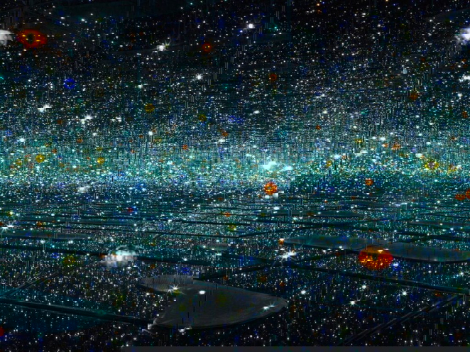 Yayoi Kusama, Infinity Mirrored Room—The Souls of Millions of Light Years Away, 2013, AGO