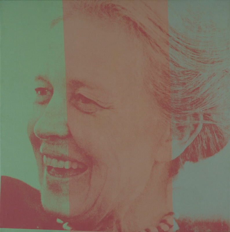 Portrait of Dominique by Andy Warhol