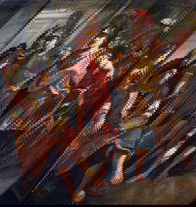 Alexander the Great in the Painter Apelles’ Studio