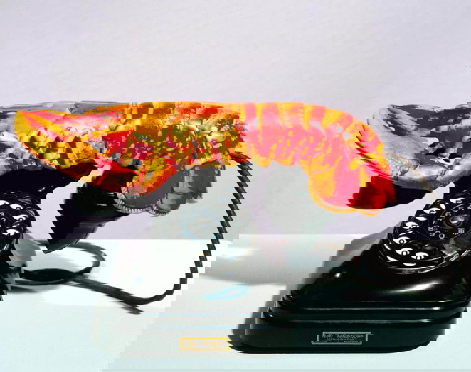 Lobster Telephone by Salvador Dalí, 1936, Surrealism art