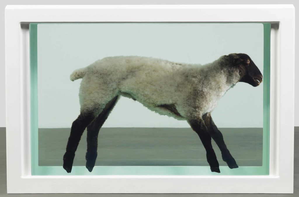 Damien Hirst, Away from the Flock, 1994, Christie’s