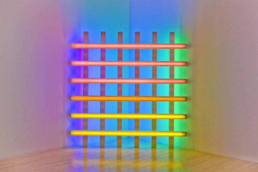 untitled sculpture dan flavin