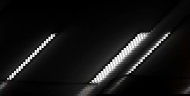 nominal three sculpture dan flavin