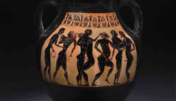 amphora urn depicting sexual activities