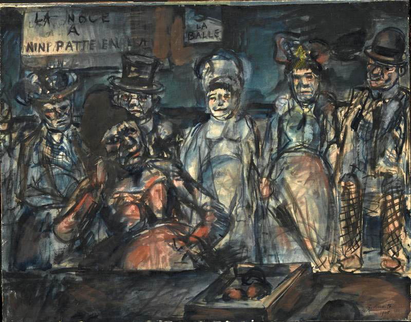 Jeu de Massacre painting by Georges Rouault