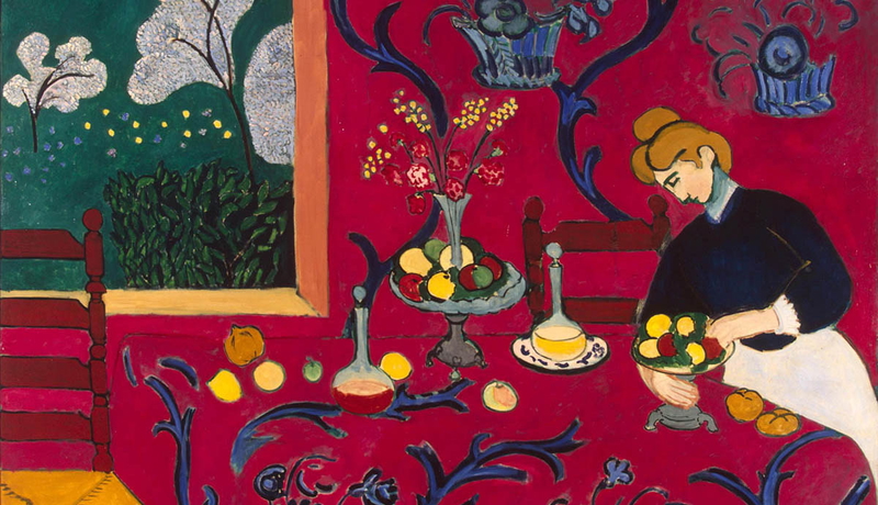 The Dessert: Harmony in Red by Henri Matisse