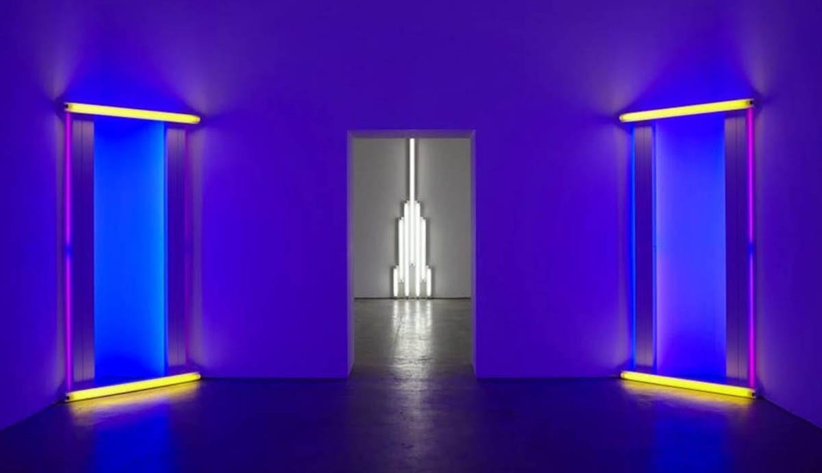 It is what it is sculpture dan flavin