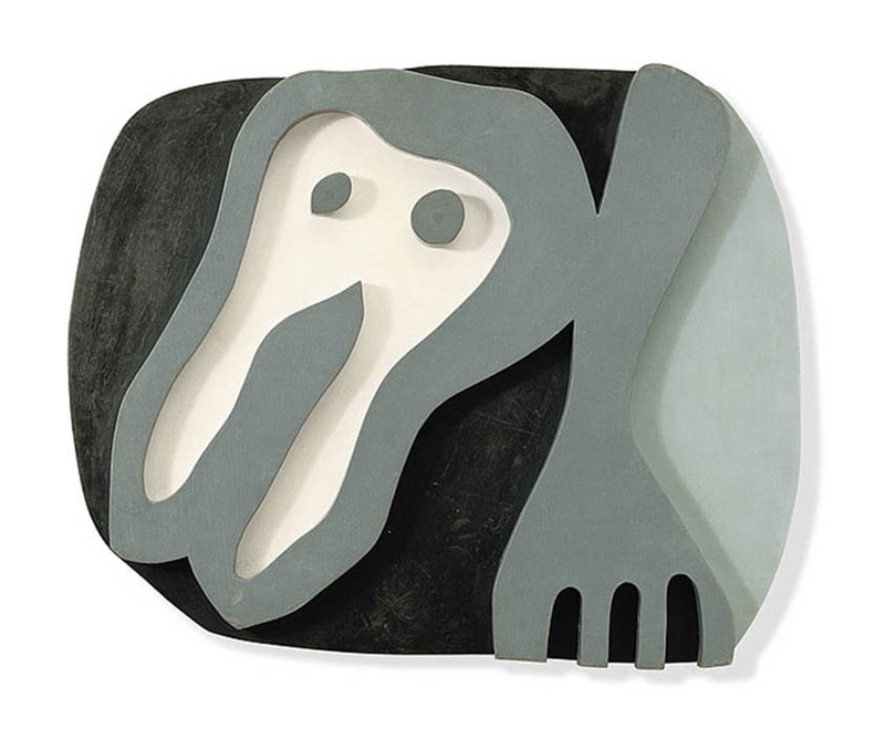 Shirt Front and Fork by Jean Arp, 1922, National Gallery of Art