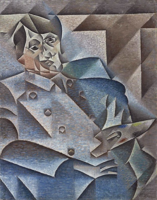 portrait of pablo picasso painting
