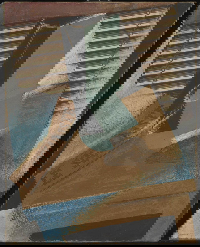 sunblind juan gris painting