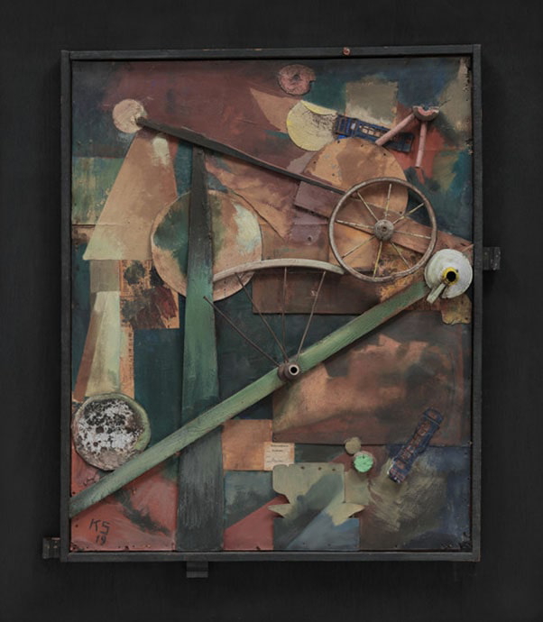 Construction for Noble Ladies by Kurt Schwitters, 1919, LACMA