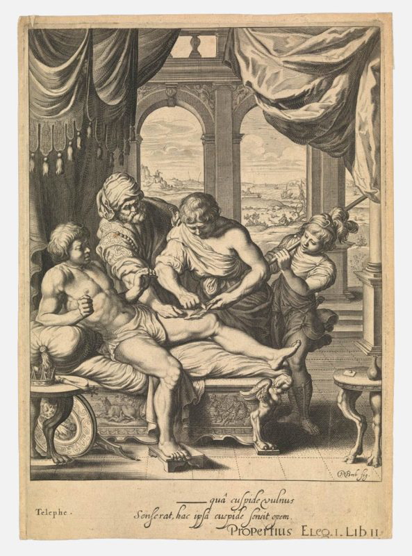 print trojan war hero achilles