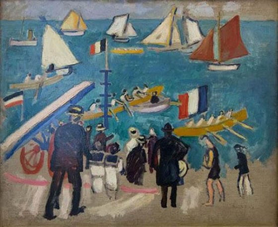 the regatta painting raoul dufy