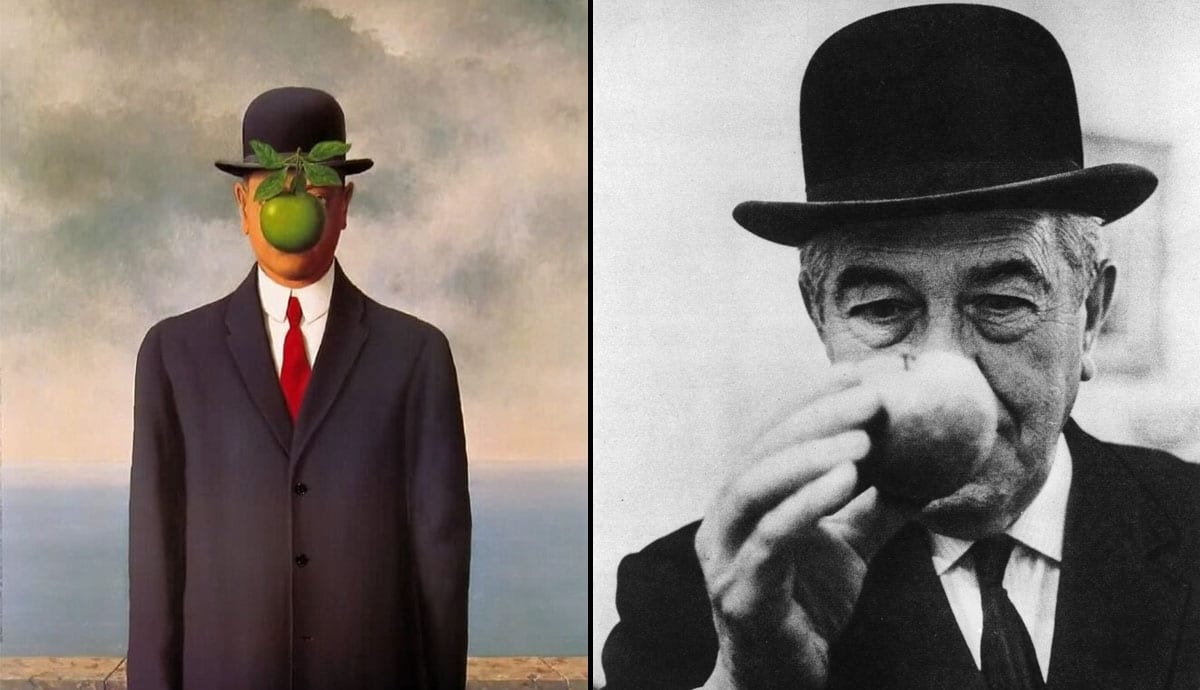 The Son of Man by René Magritte, 1946, Surrealism art