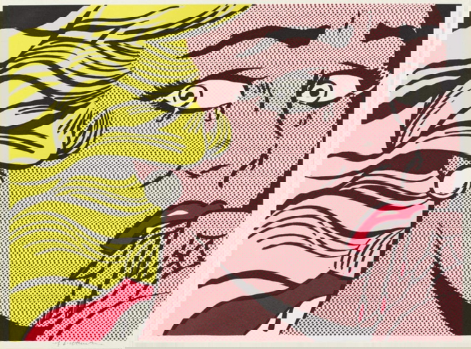 Crying Girl by Roy Lichtenstein