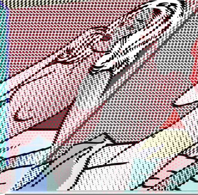 Nude Sunbathing by Roy Lichtenstein, 1995