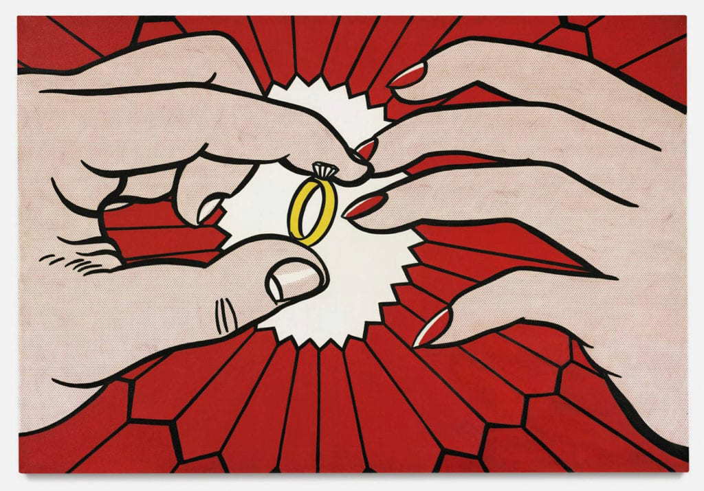 The Ring (Engagement) by Roy Lichtenstein, 1962