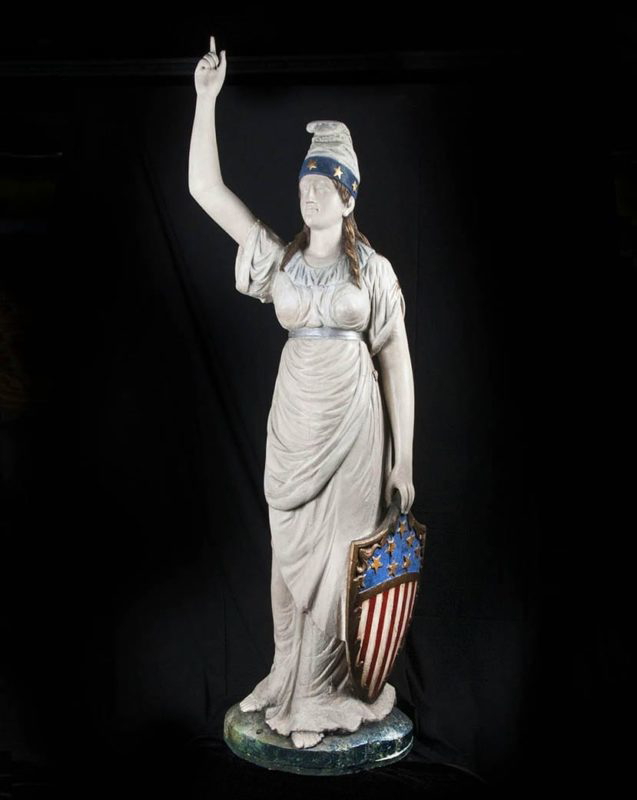 columbia goddess of liberty statue