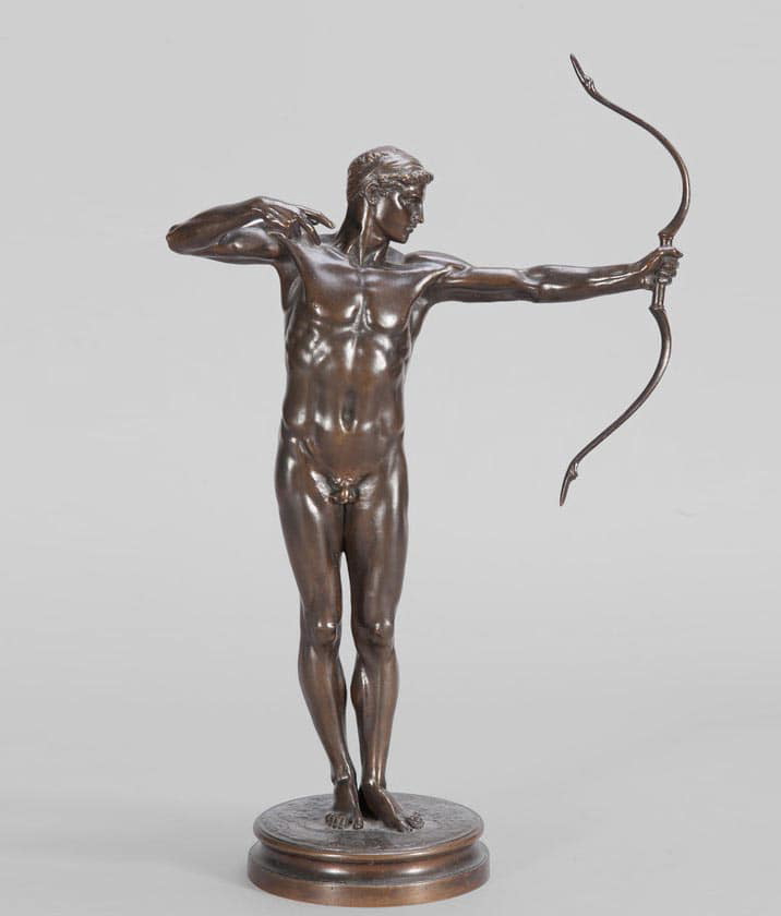 statue teucer trojan war hero