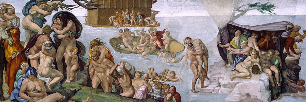 The Flood, via Vatican Museums 