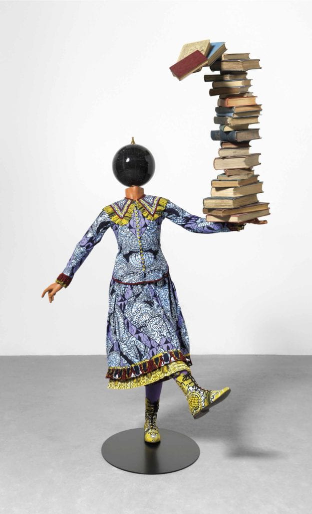 Yinka Shonibare, Girl Balancing Knowledge, 2015, Christie’s