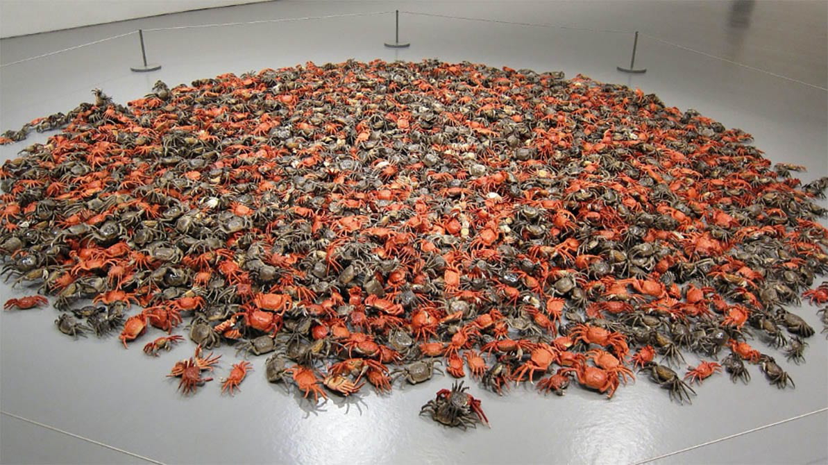 ai weiwei he xie river crabs