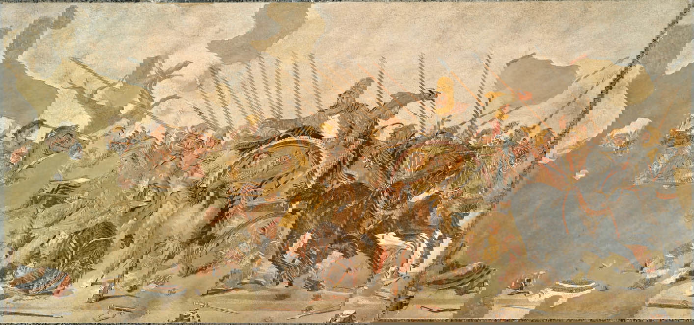 mosaic alexander battle naples