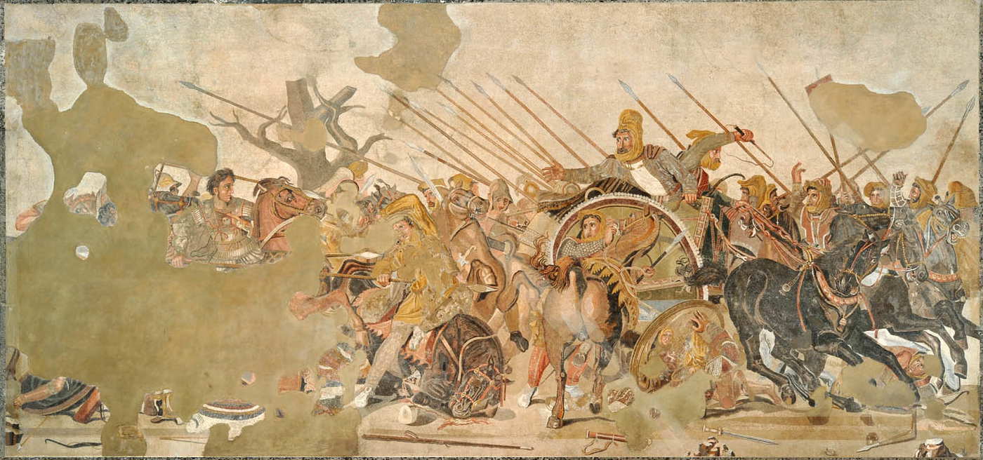 mosaic alexander battle naples