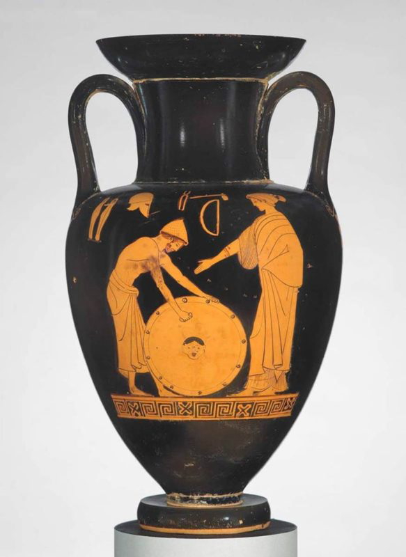 amphora hephaestus shield achilles