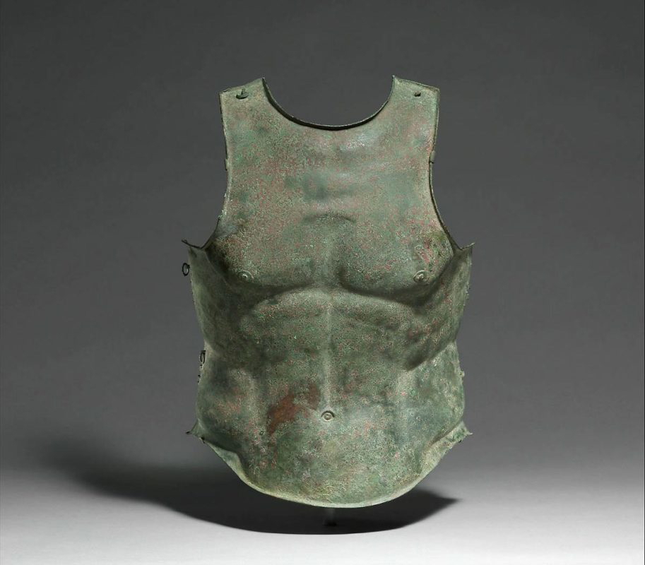 bronze culrass body armor