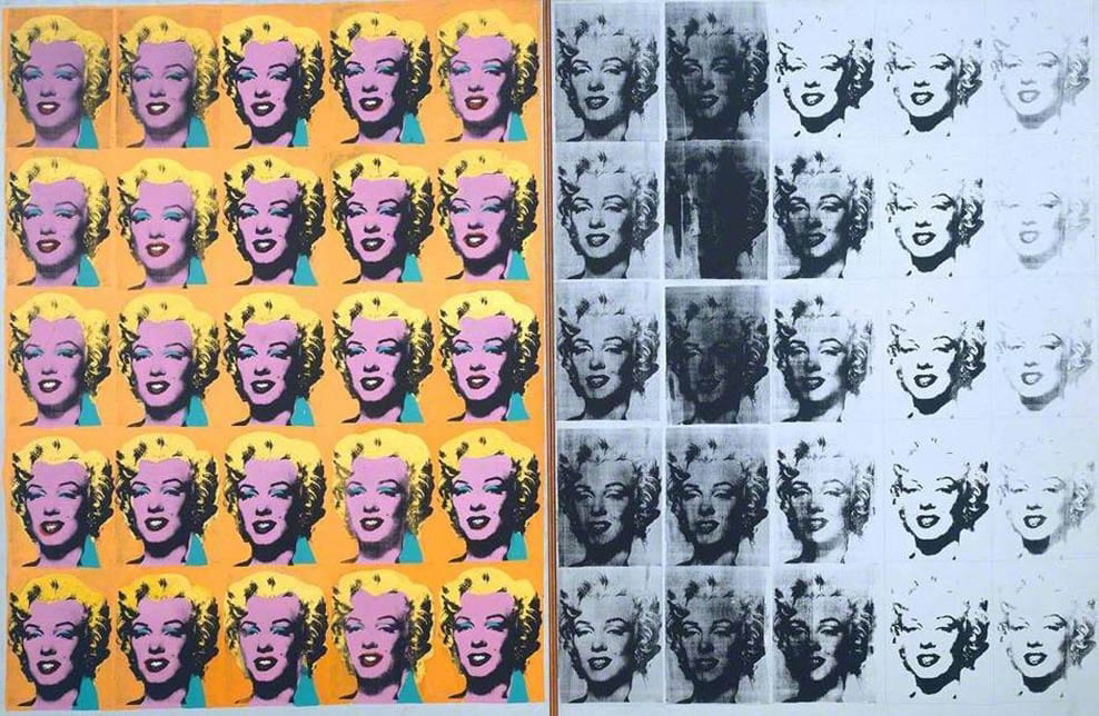 marilyn diptych andy warhol