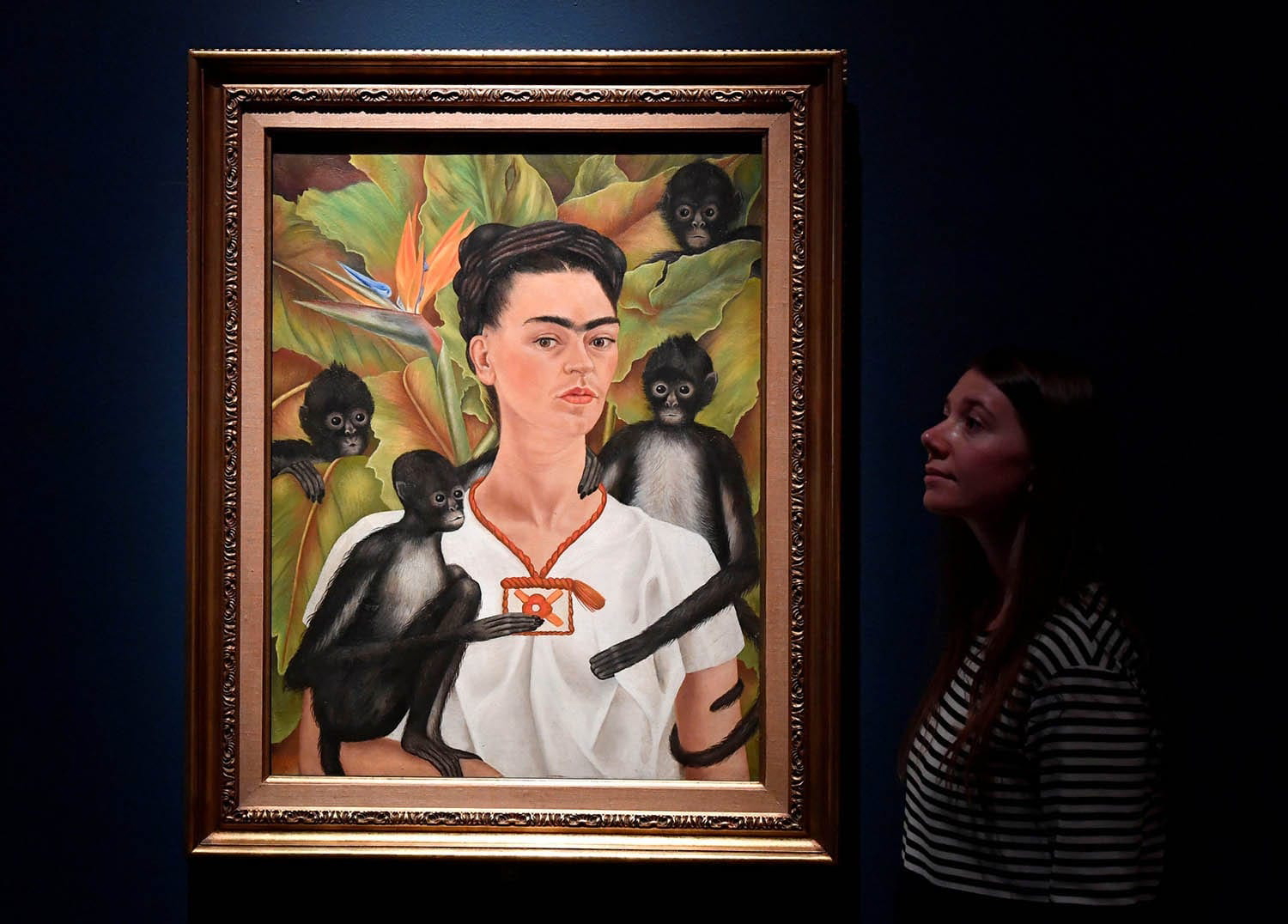 frida kahlo monkey
