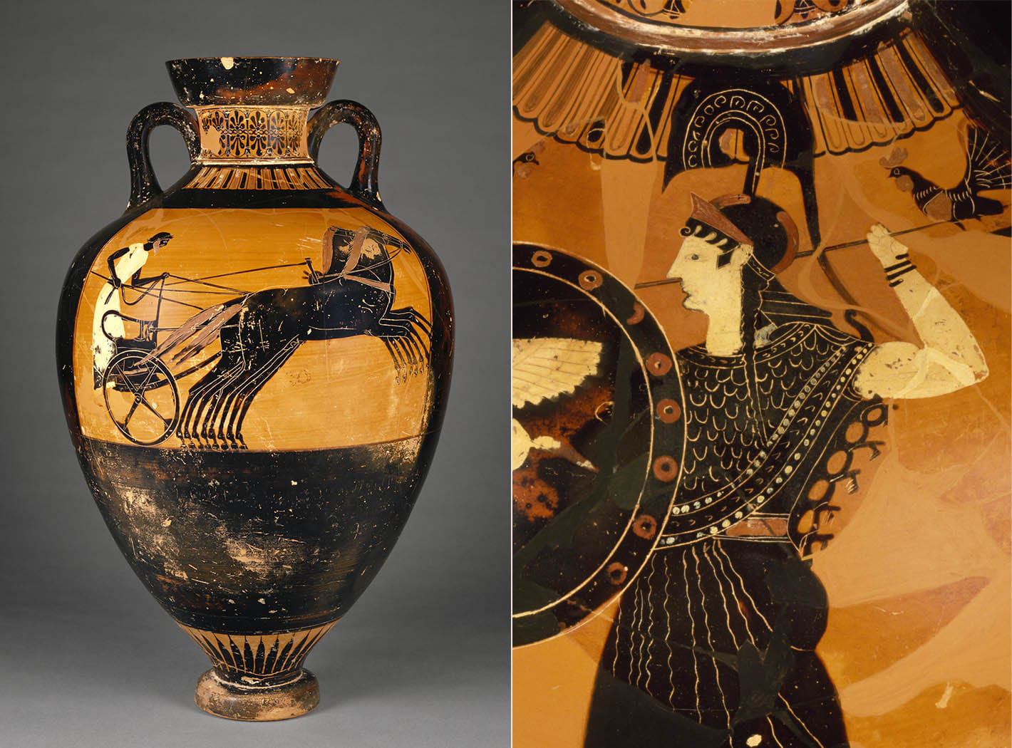 attic panathenaic amphora