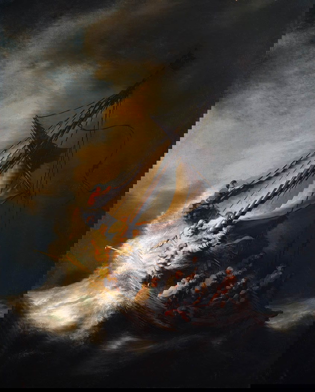 rembrandt storm sea galillee isabella stewart gardner