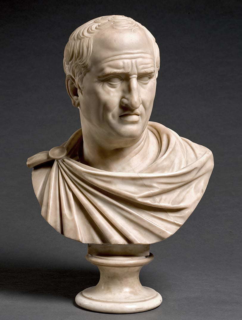 bust marcus tullius cicero