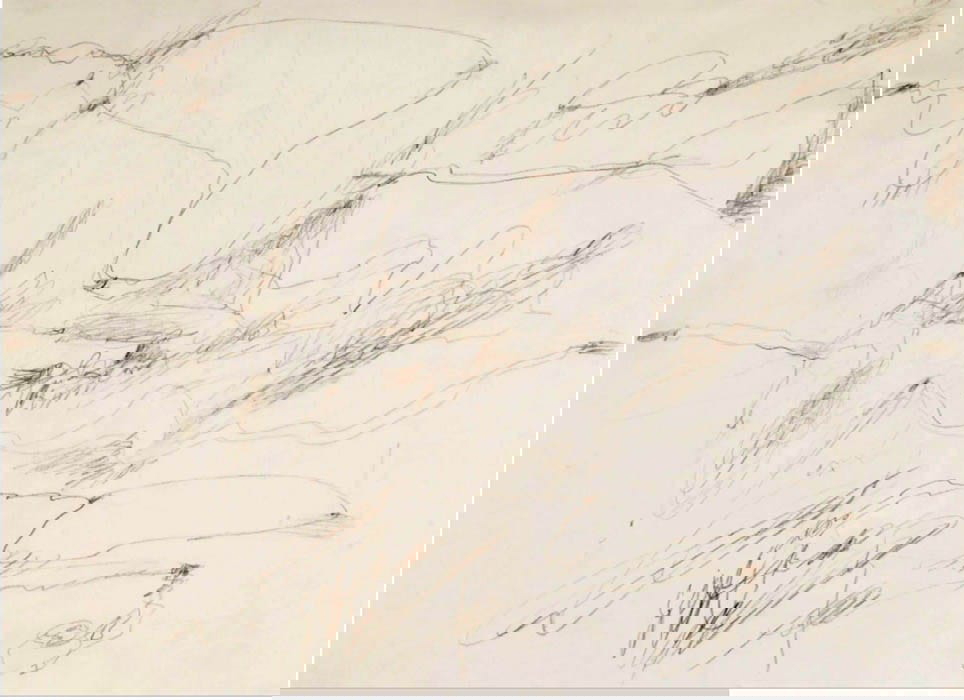 untitled cy twombly drawing