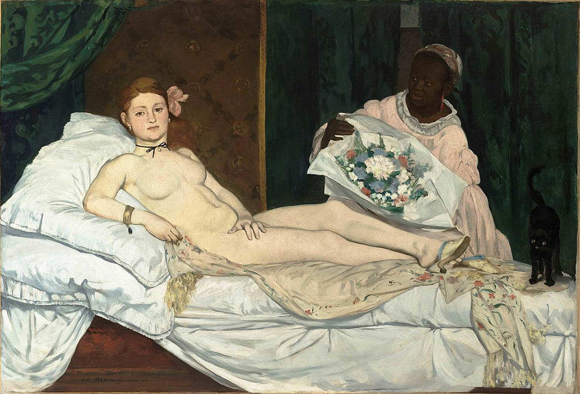 Olympia by Edouard Manet