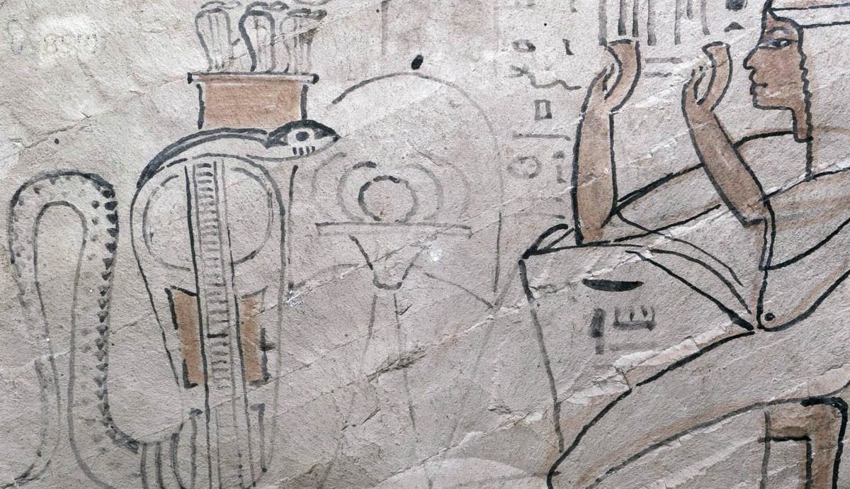 egyptian offering ostracon meretseger khnummose